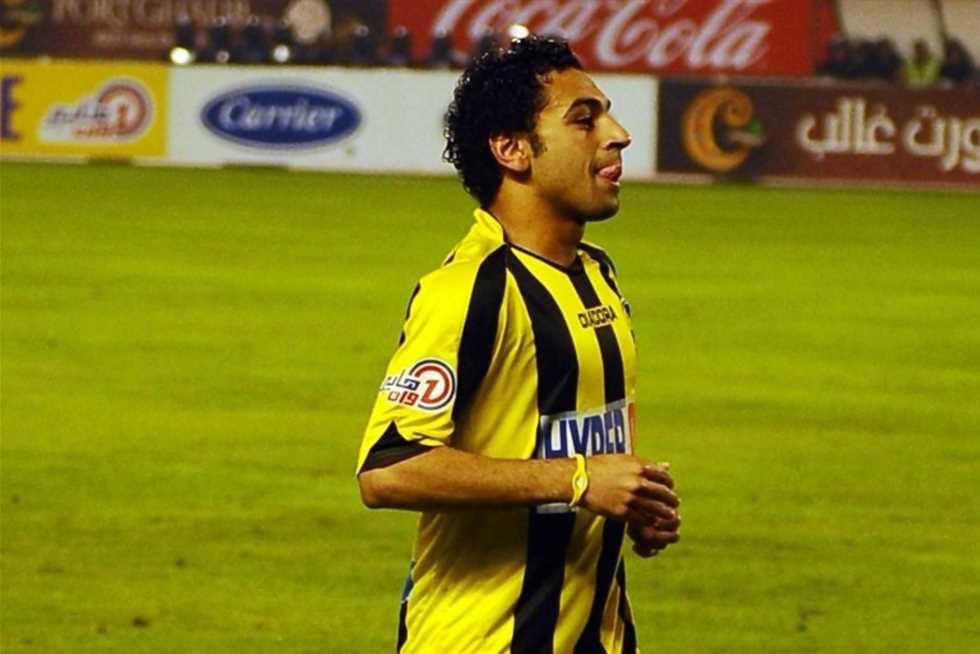 Salah playing for his first club El Mokawloon