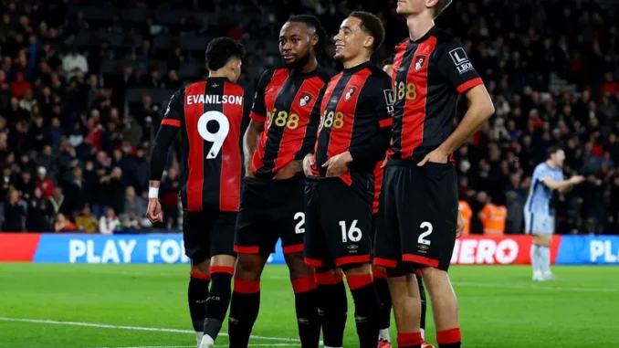 Dean-Huijsen-Marcus-Tavernier-Antoine-Semenyo-AFC-Bournemouth-Tottenham-Hotspur