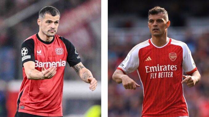 Former+Arsenal+man+Granit+Xhaka+is+set+to+leave+Bayer+Leverkusen+for+Sunderland